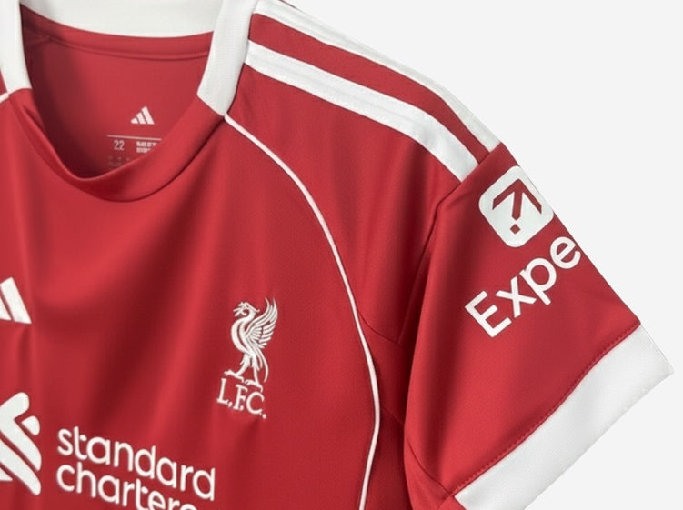 Liverpool Home Kit Kids Size 2025/2026
