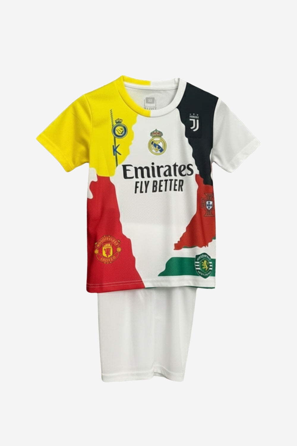 Christiano Ronaldo 7 All Teams Limited Jersey Kids Size