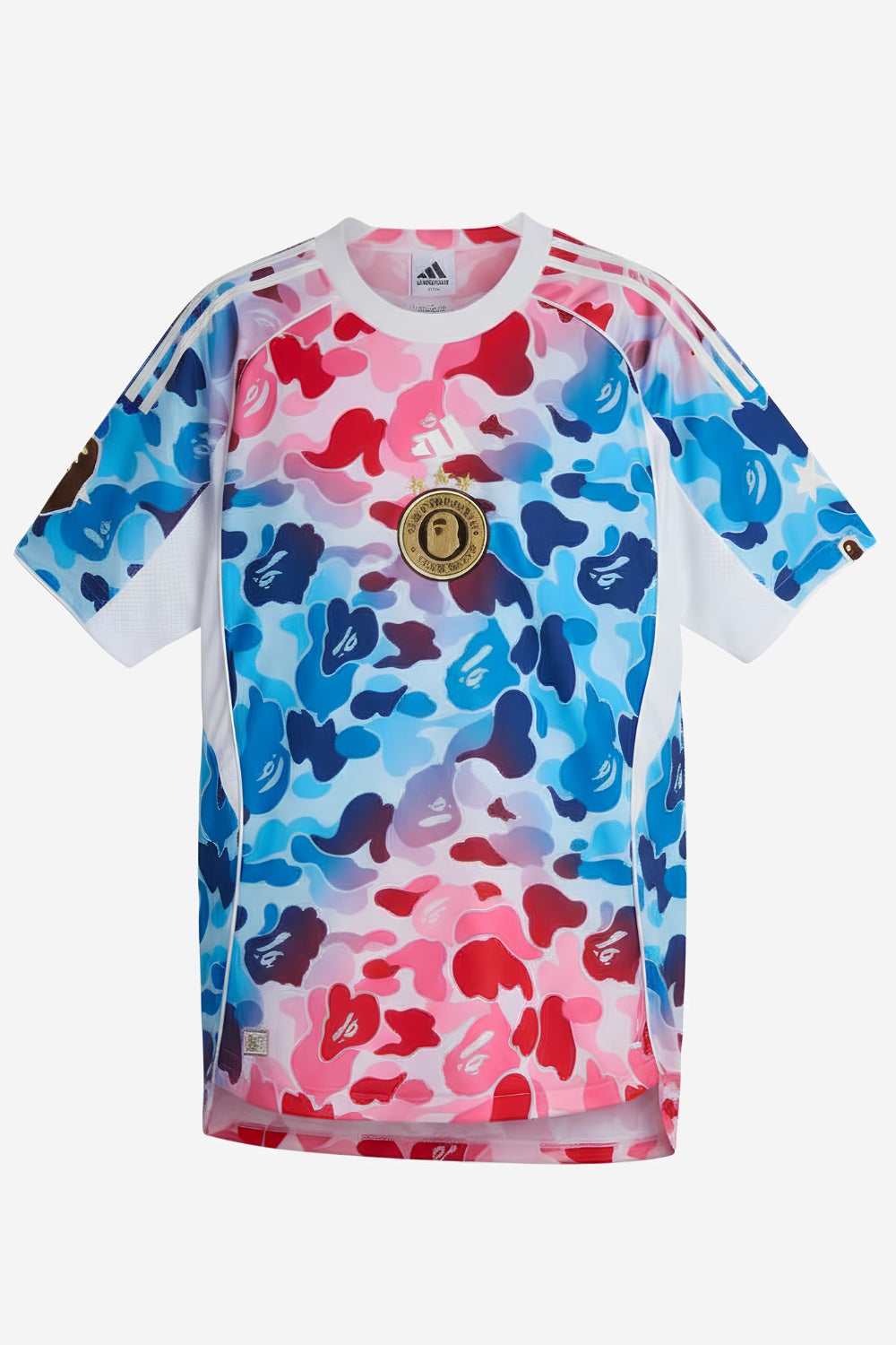 Bape Football Jersey (Shock Blue)