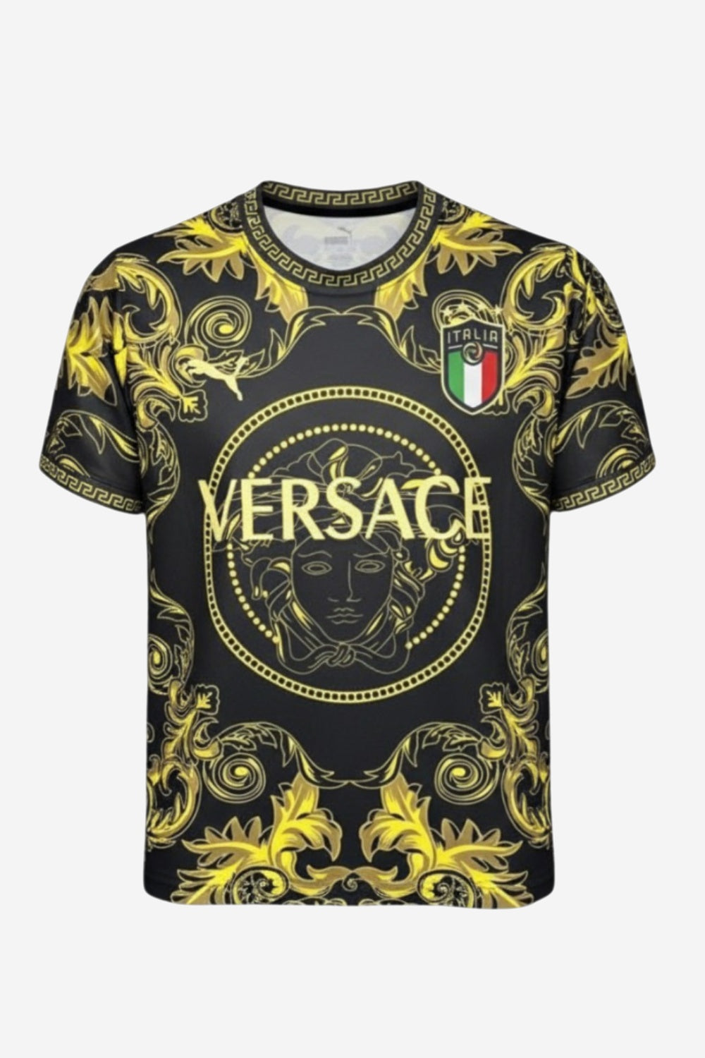 Italy x Versace Special Black Yellow Jersey 2024