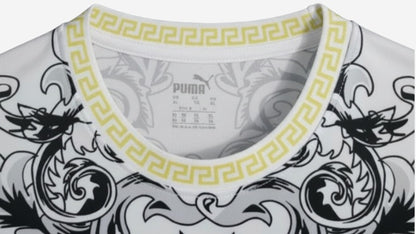 Italy "Versace" White Limited Jersey