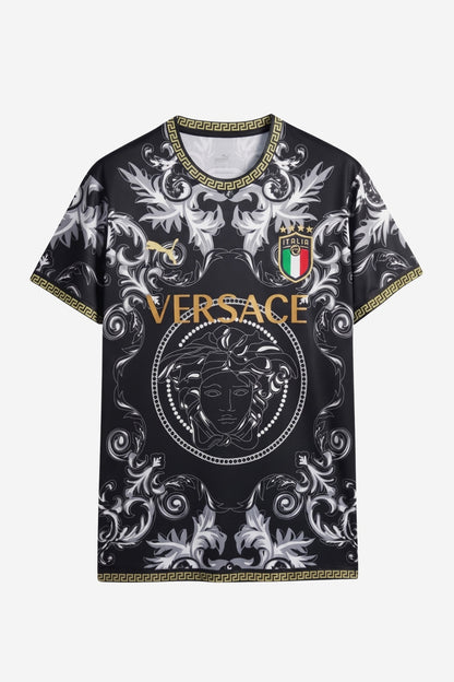 Italy "Versace" Black Limited Jersey