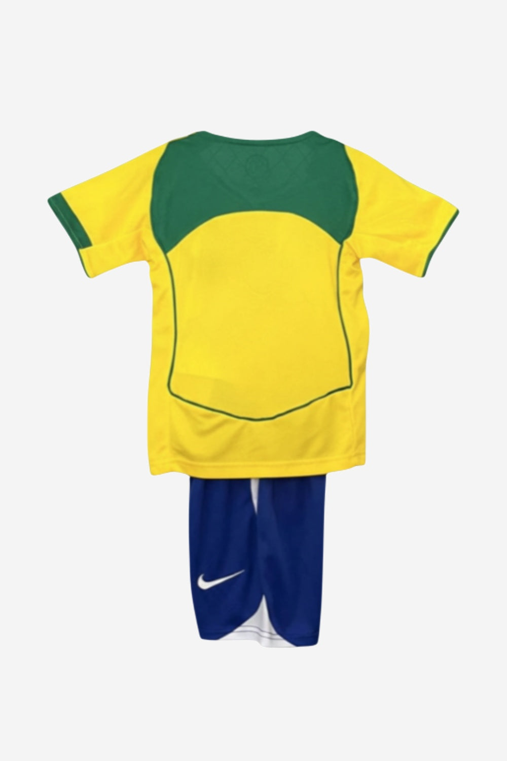 Brazil Home Jersey Kids Size 2004 Retro kit