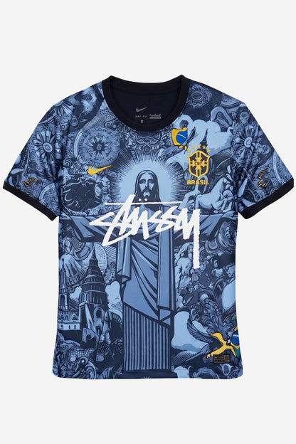 Brazil "Jesus" Limited Jersey x Stüssy