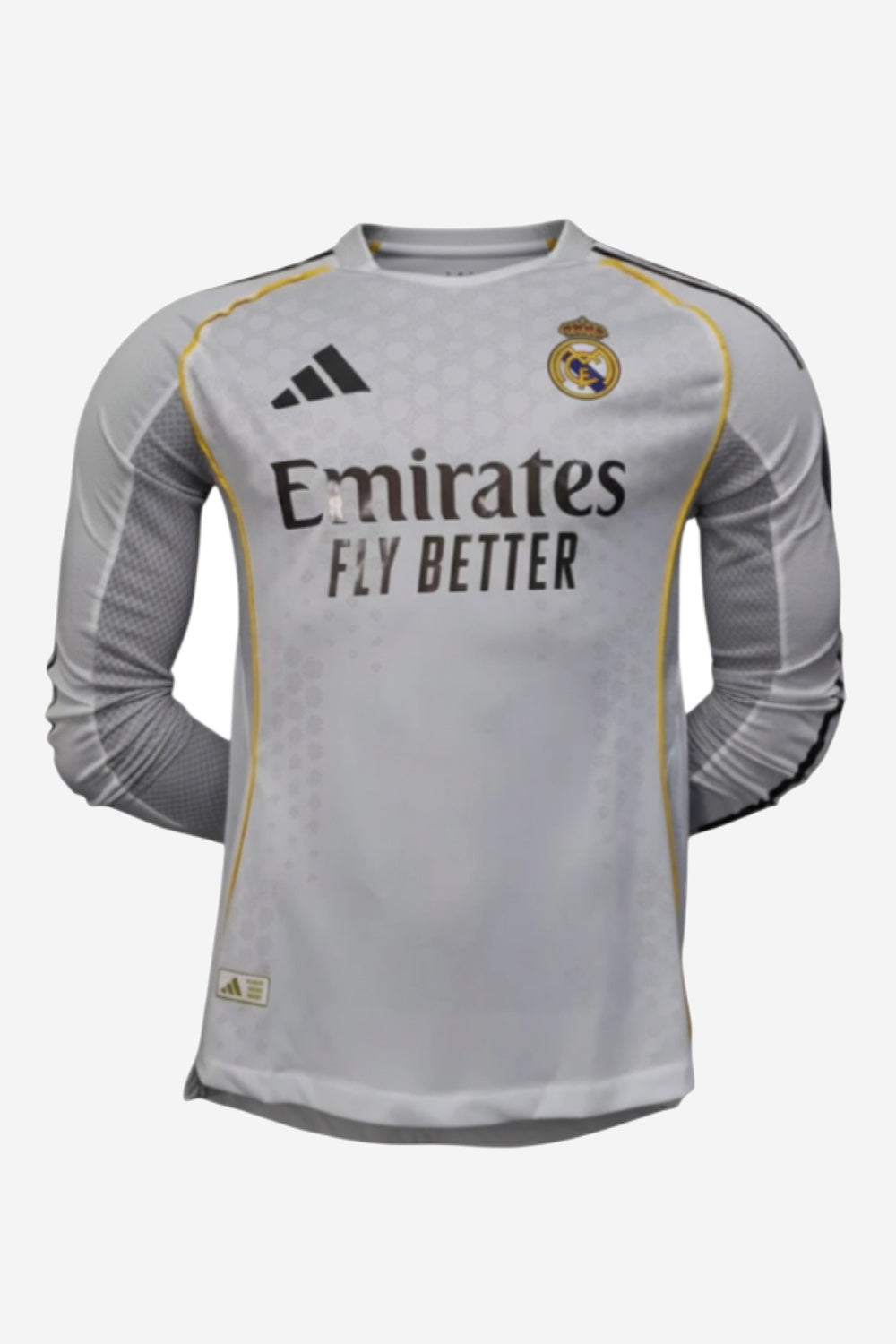 Real Madrid 2025/2026 Home Kit Long Sleeve