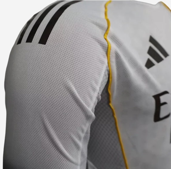 Real Madrid 2025/2026 Home Kit Long Sleeve