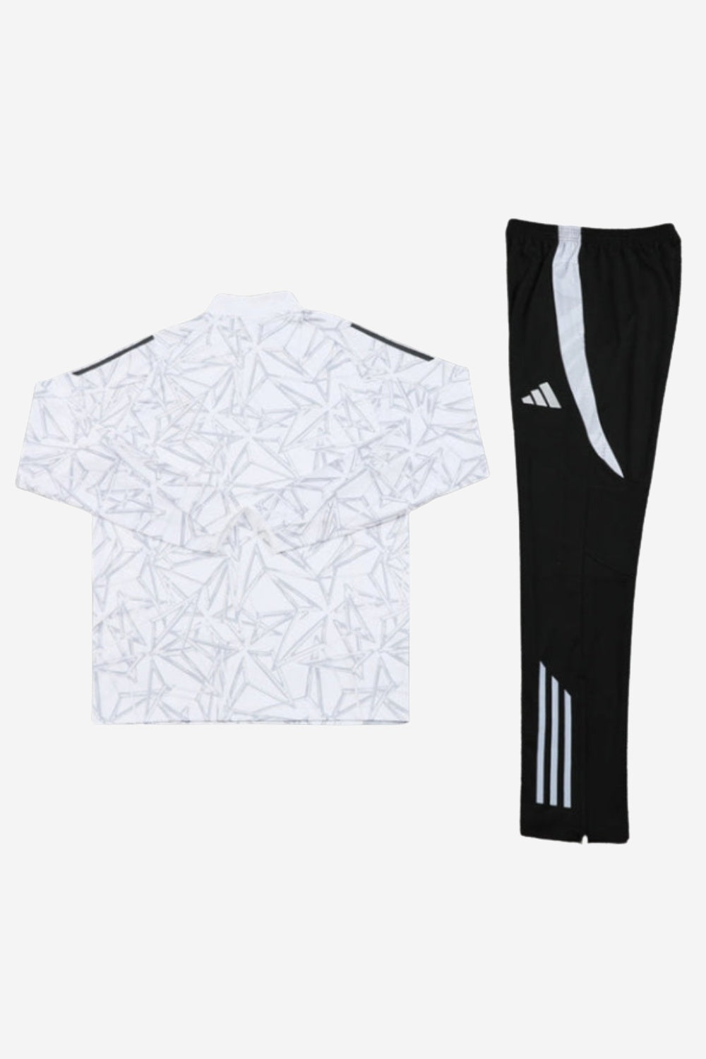 Real Madrid Black and White Tracksuit II