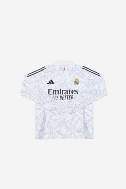 Real Madrid Black and White Tracksuit II