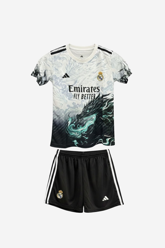 Real Madrid "Emerald Flame" Limited Jersey Kids Size