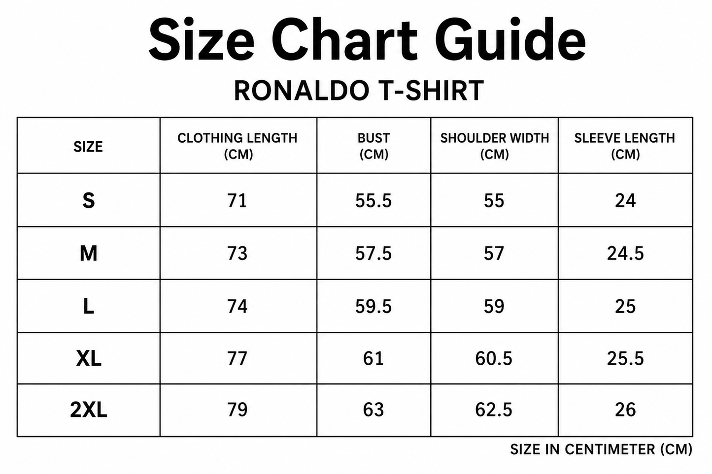 Ronaldo T-shirt