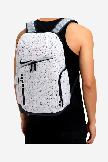 Elite Backpack White Multi-Colour