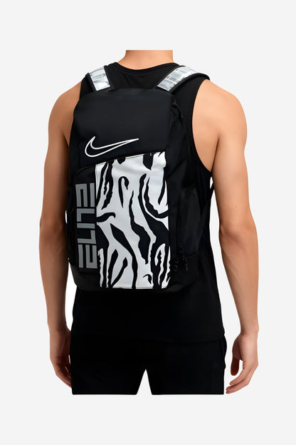 Elite Backpack Black White