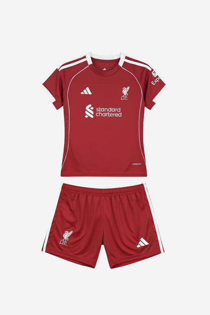 Liverpool Home Kit Kids Size 2025/2026