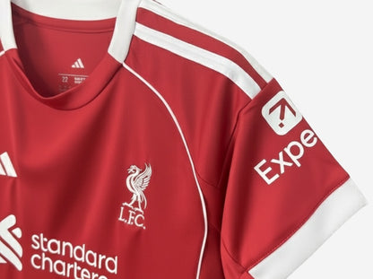 Liverpool Home Kit Kids Size 2025/2026