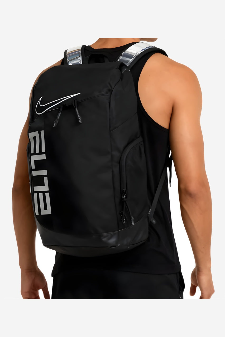 Elite Backpack Black White