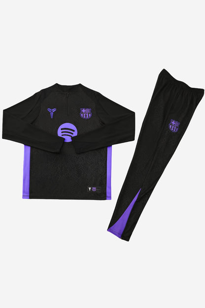 Barcelona Black and Purple Tracksuit