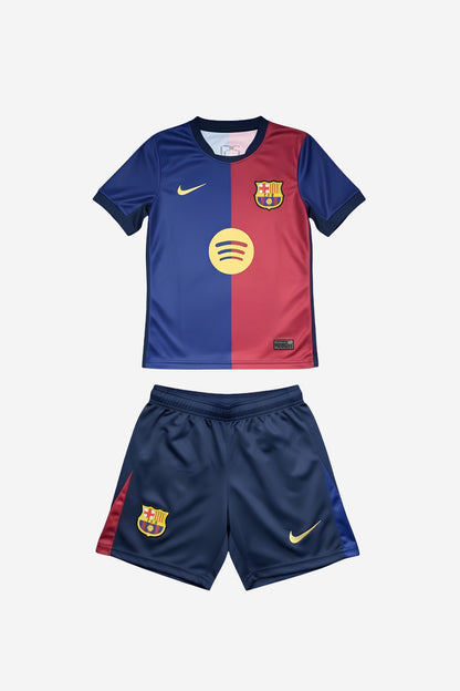 Barcelona 2024/2025 Home Jersey Kids Size