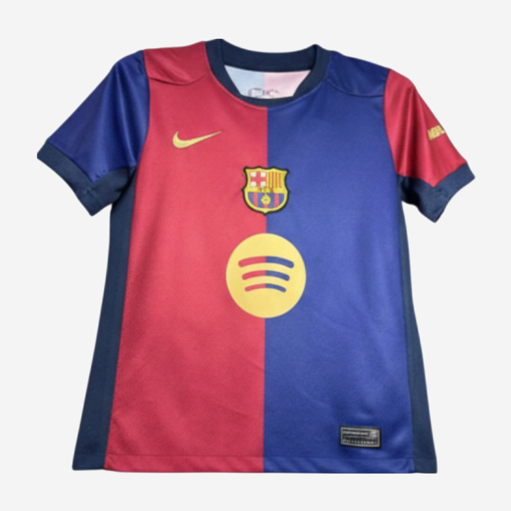 Barcelona 2024/2025 Home Jersey Kids Size