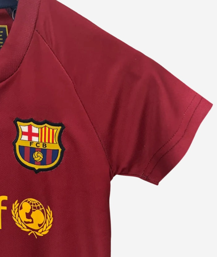 Barcelona 2008/2009 Home Jersey Kids Size