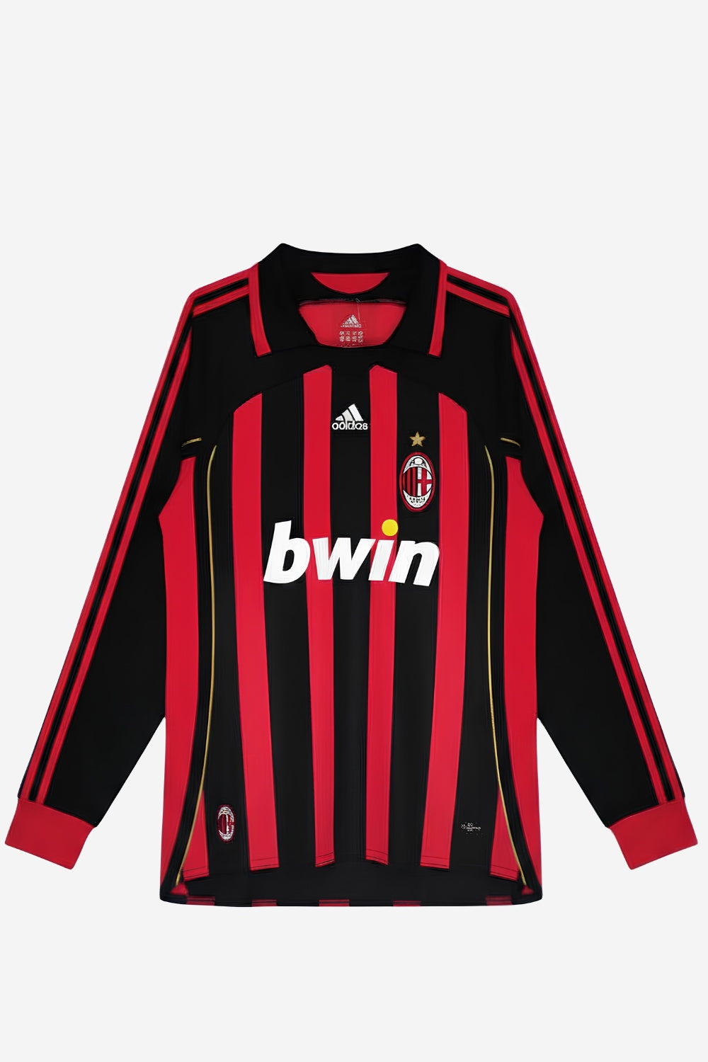 AC Milan Retro 2007-2008 Long Sleeve Home Kit