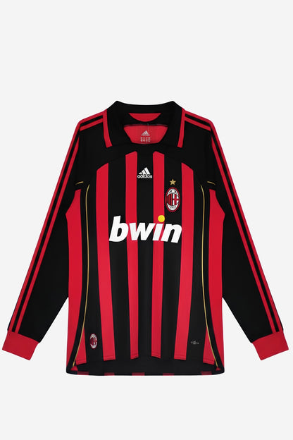 AC Milan Retro 2007-2008 Long Sleeve Home Kit