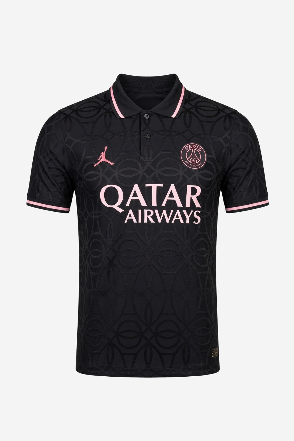 PSG Polo Black & pink Kit – Player Version
