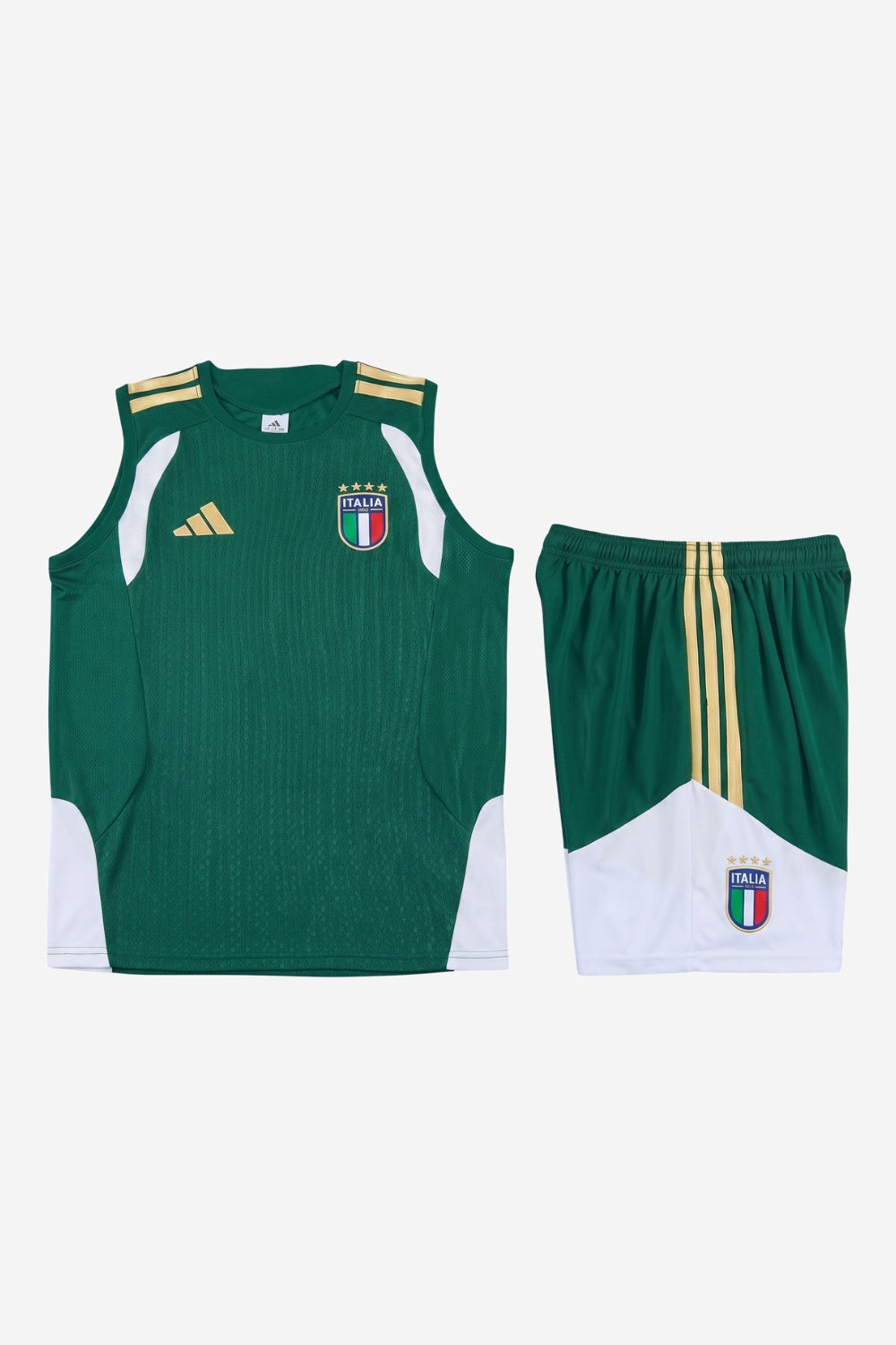 Italy Green Sleeveless Set