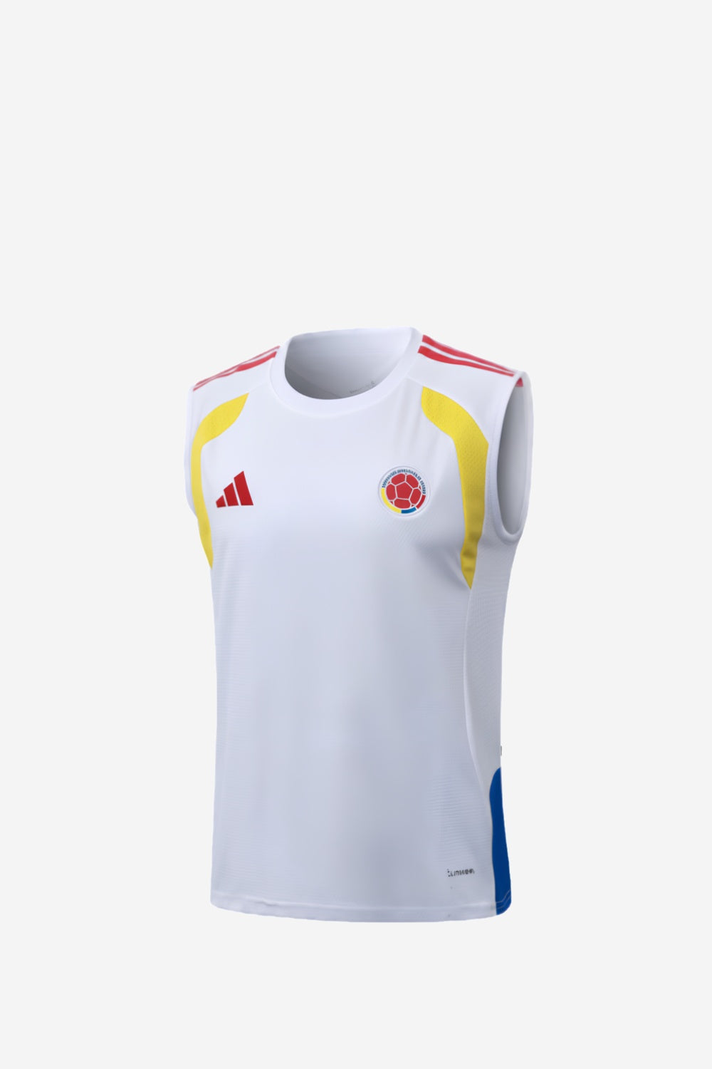 Colombia White Sleeveless Set