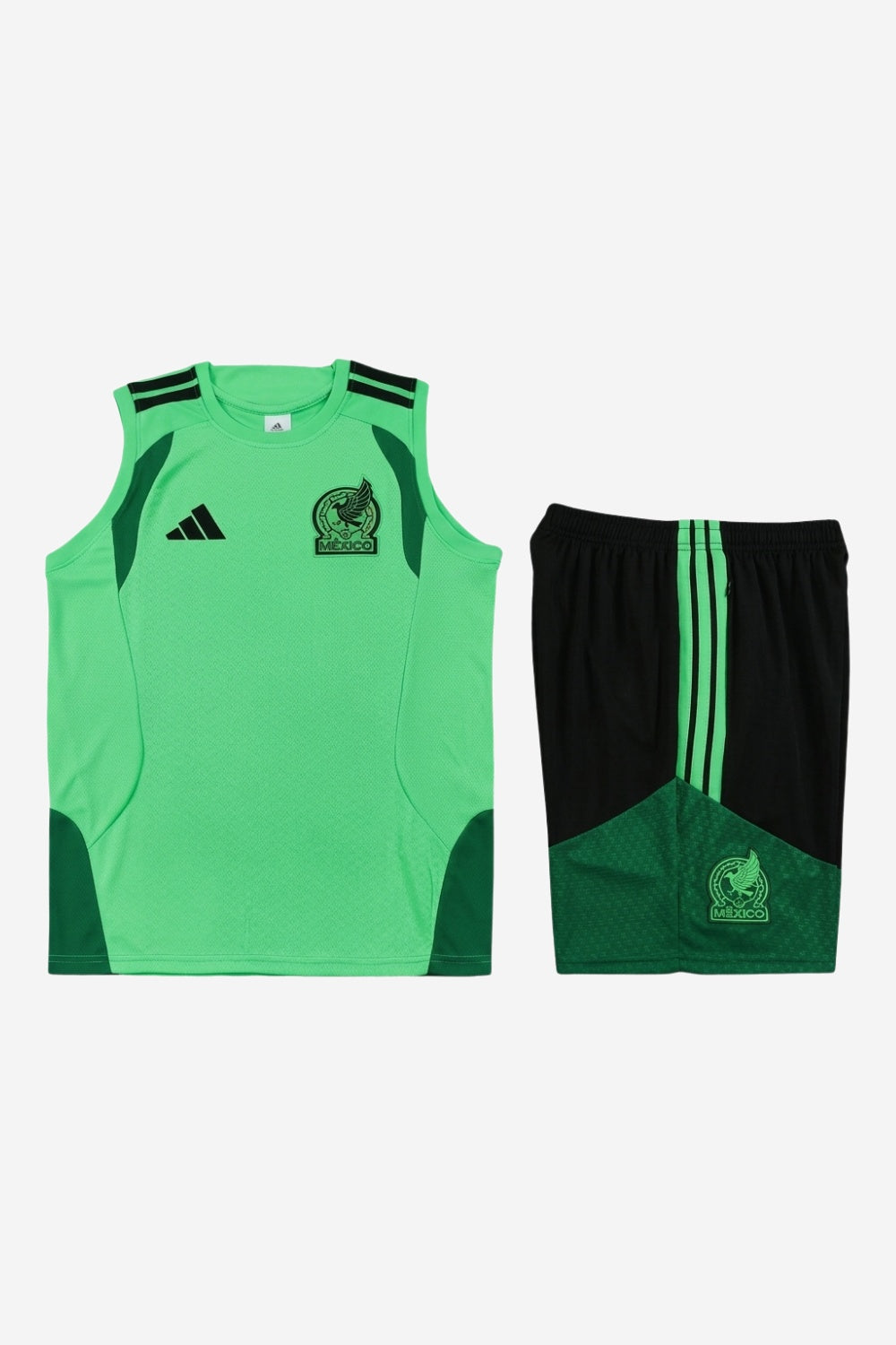 Mexico Green Sleeveless Set