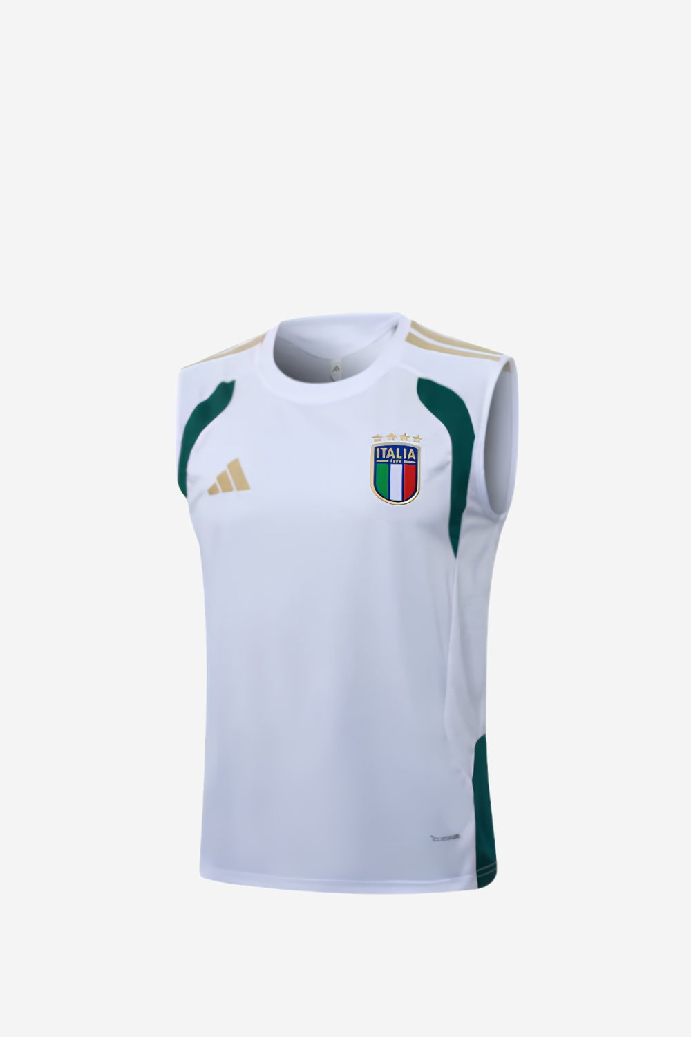 Italy White Sleeveless Set
