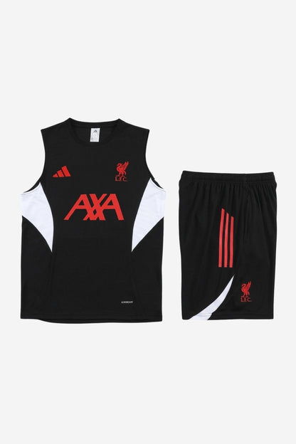 Liverpool Black Sleeveless Set