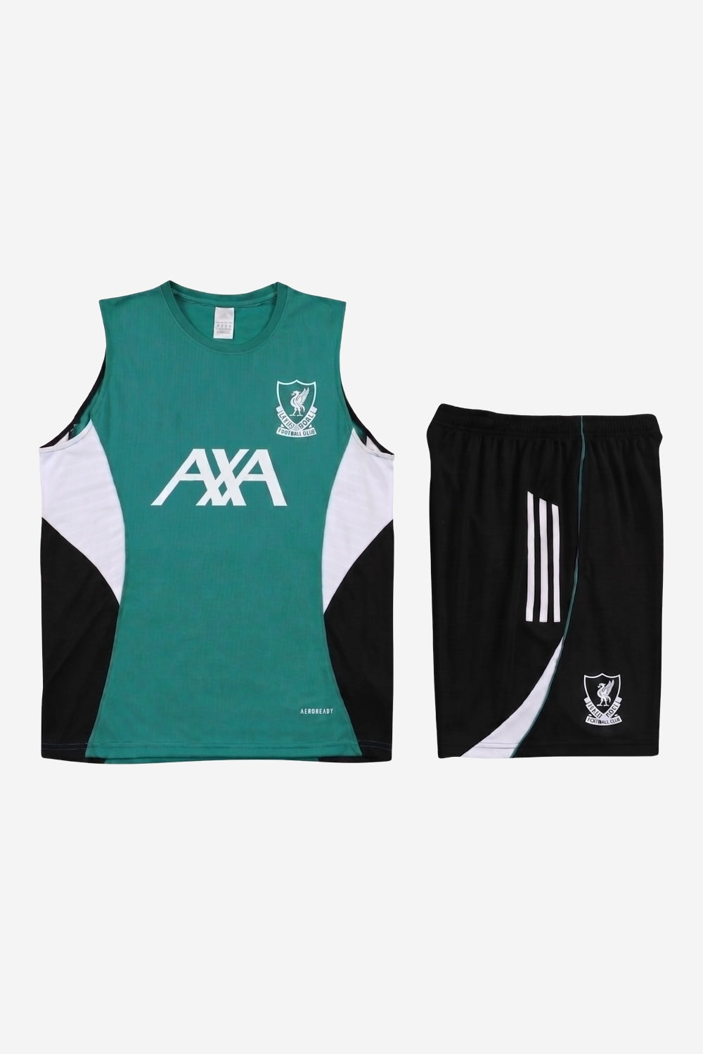 Liverpool Green Sleeveless Set