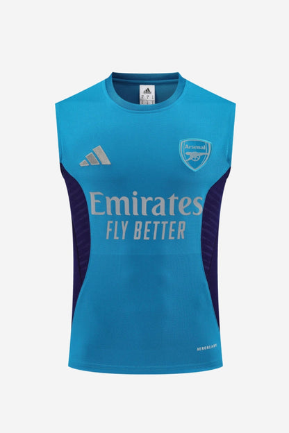 Arsenal Lake Blue Sleeveless Set