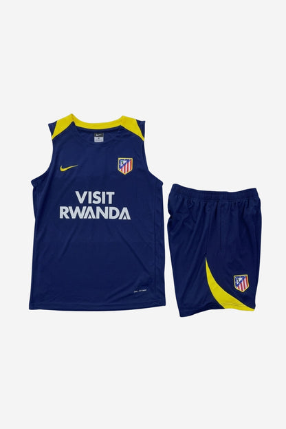 Atletico Madrid Royal Blue Sleeveless Set