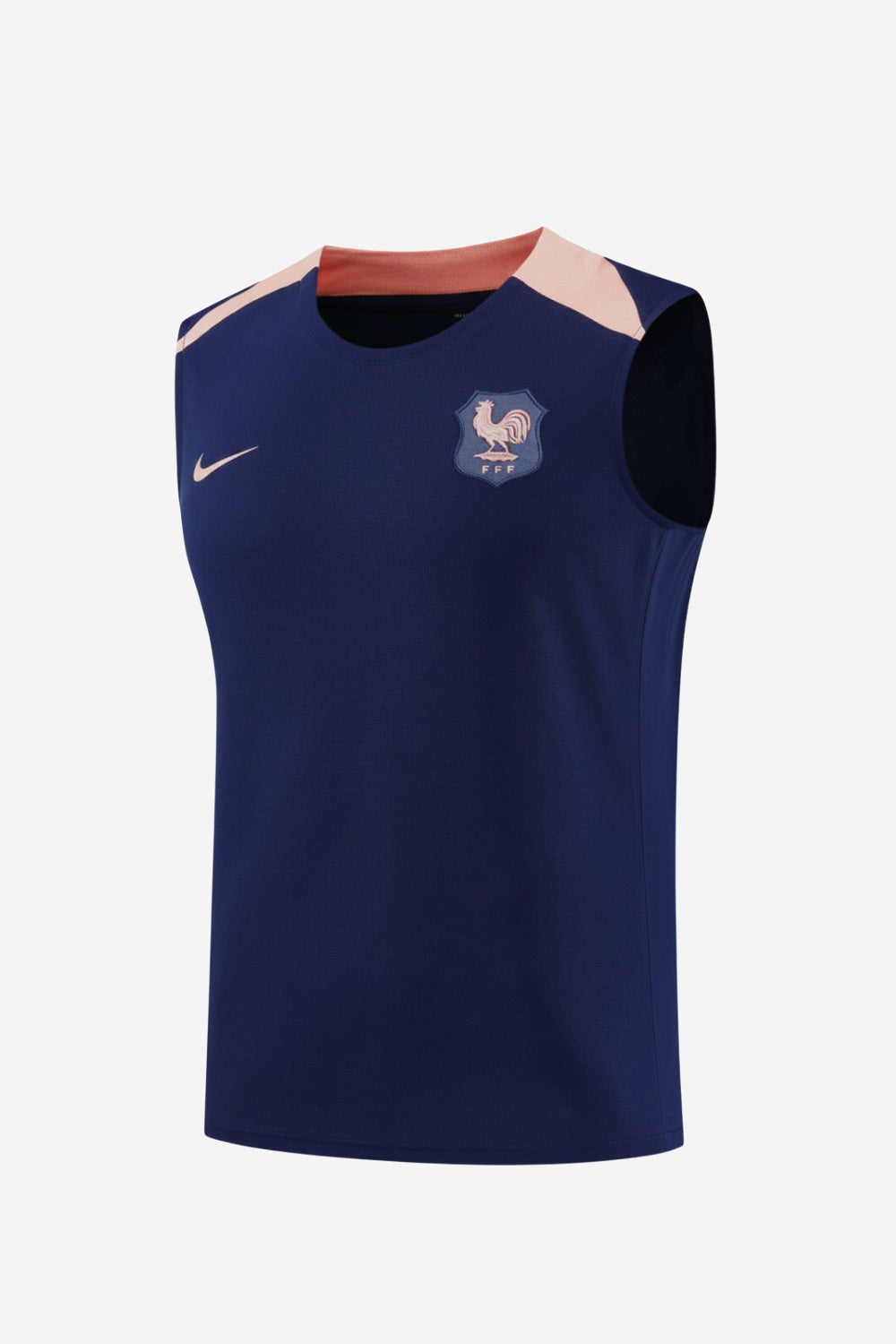 France Sapphire Blue Sleeveless Set