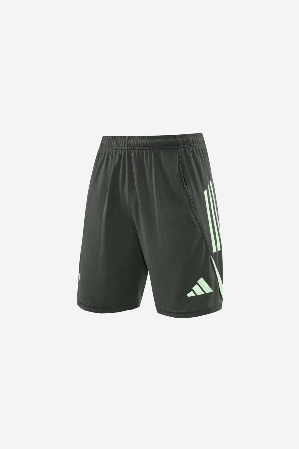 Real Madrid Army Green Sleeveles Set