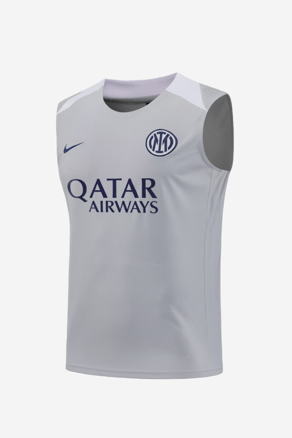 Inter Milan Light Grey Sleeveless Set