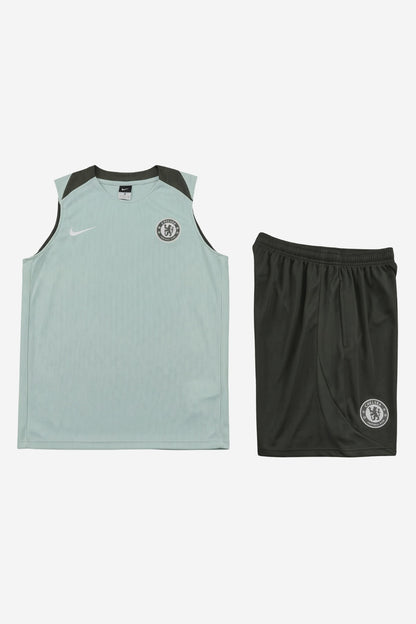Chelsea Light Green Sleeveless Set