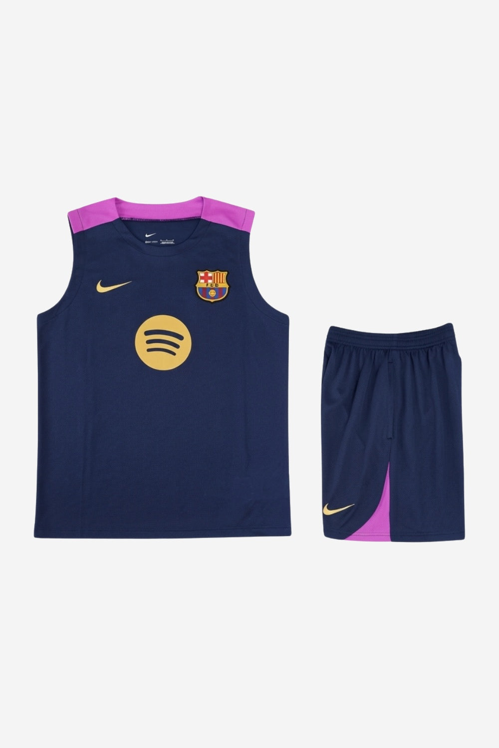 Barcelona Royal Blue Sleeveless Set