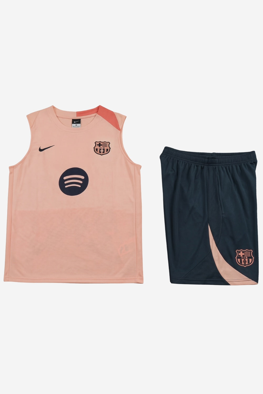 Barcelona Light Pink Sleeveless Set