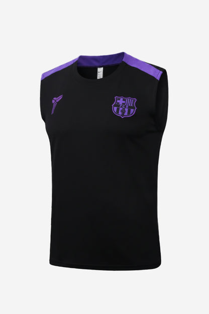 Barcelona Black Sleeveless Set