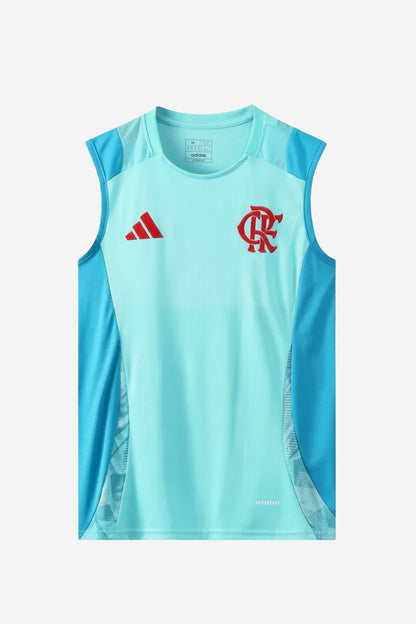 Flamengo Light Blue Sleeveless Set
