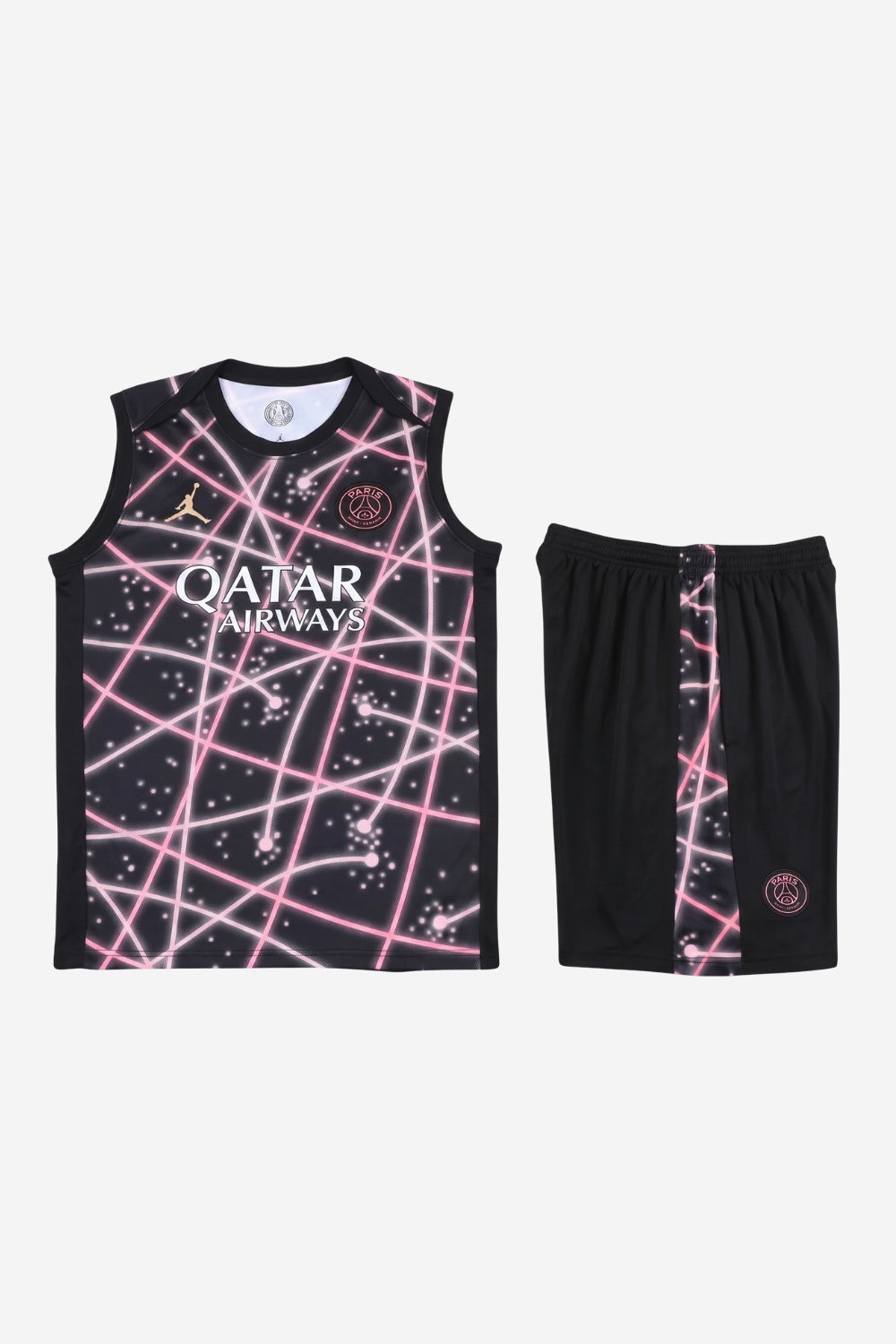 PSG Black Pink Sleeveless Set