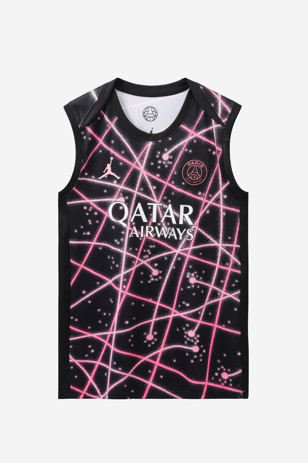 PSG Black Pink Sleeveless Set