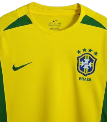 Brazil Home Jersey 2002 Retro