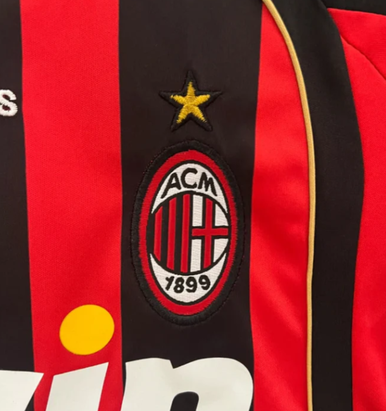 AC Milan Retro 2006/2007 Home Jersey Kids Size
