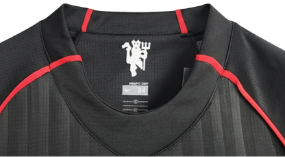 Manchester United 2007/2008 Black Jersey Kids Size