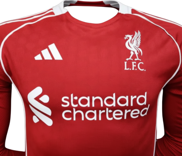 Liverpool Home Long Sleeve 2025/2026