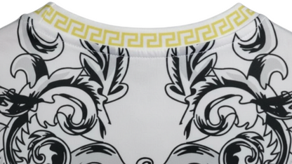 Italy "Versace" White Limited Jersey