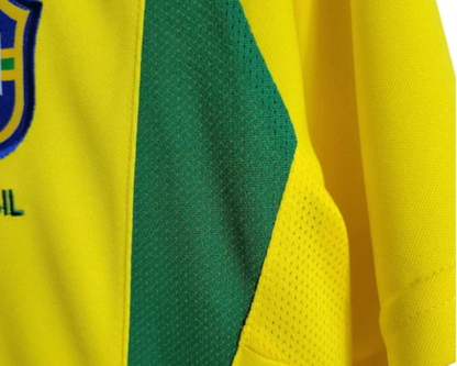 Brazil Home Jersey 2002 Retro